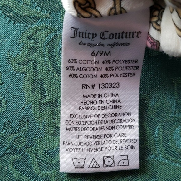 JUICY COUTOURE baby beeney 6-9 M. - Picture 3 of 6